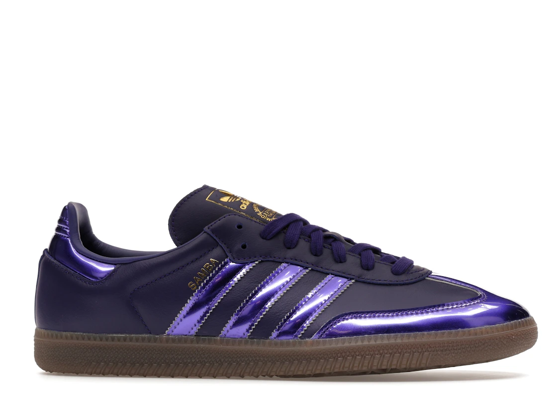 adidas Samba OG Collegiate Purple Rush Gold (Women's)