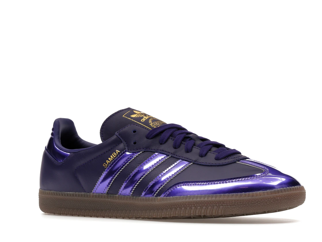 adidas Samba OG Collegiate Purple Rush Gold (Women's)