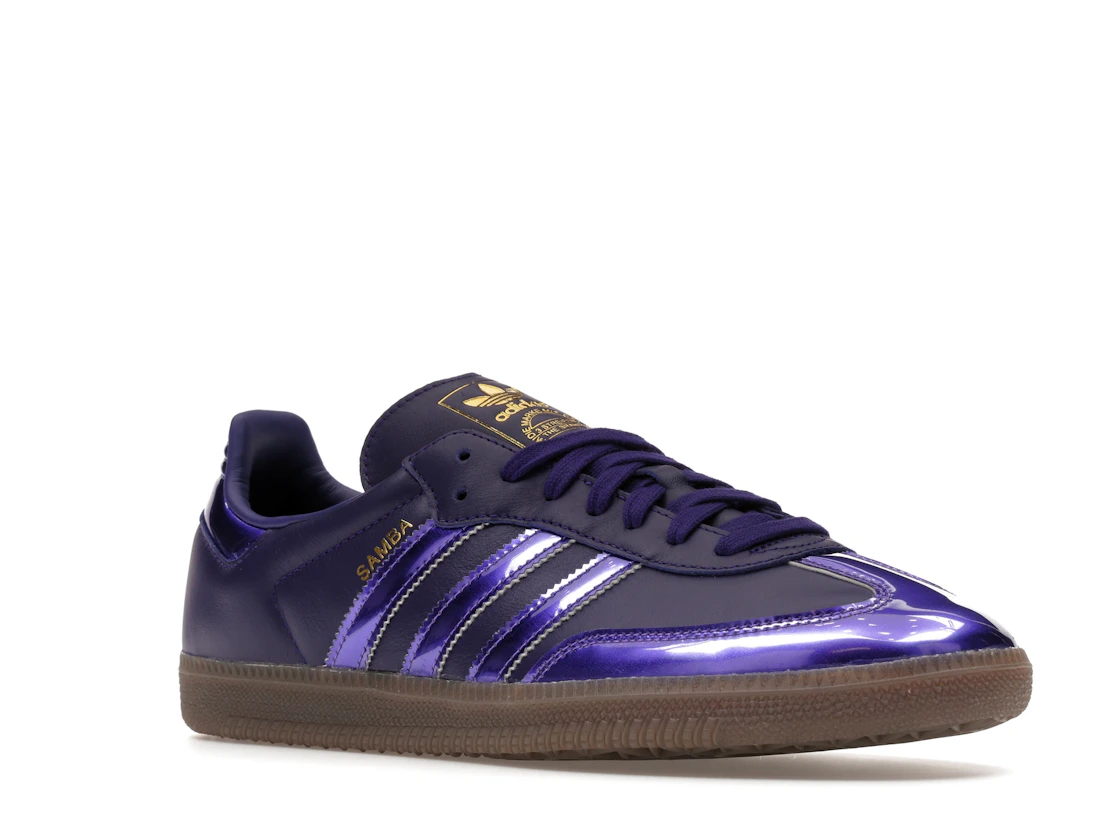adidas Samba OG Collegiate Purple Rush Gold (Women's)