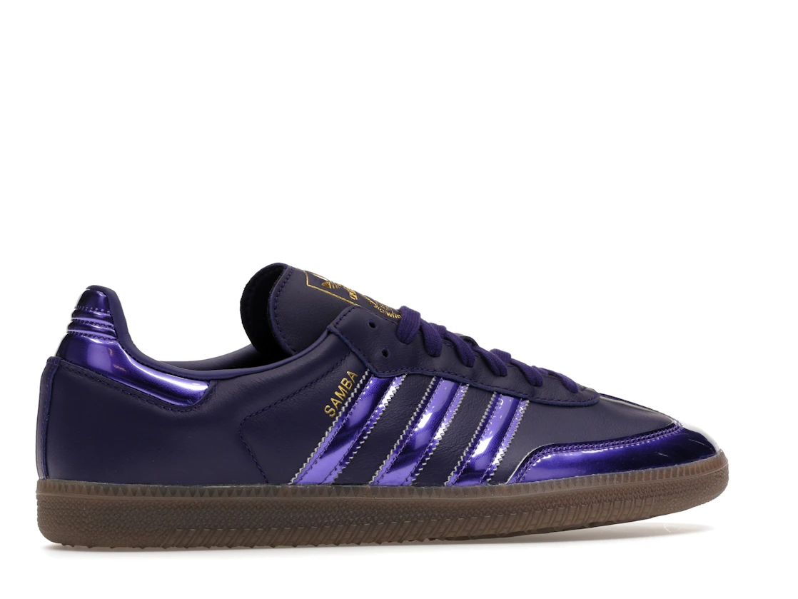 adidas Samba OG Collegiate Purple Rush Gold (Women's)
