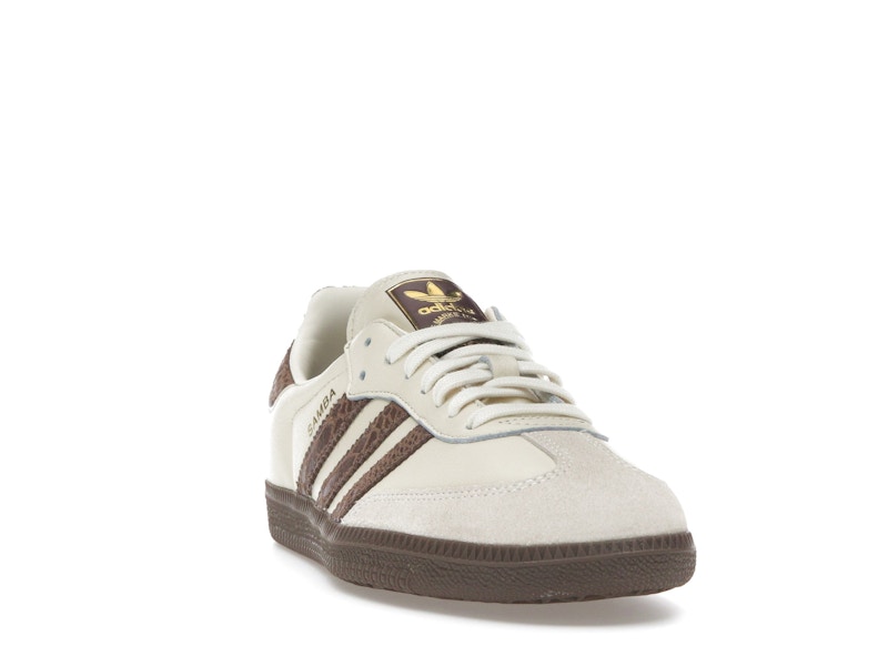 adidas Samba OG Cream Earth Strata Maroon (Women's)