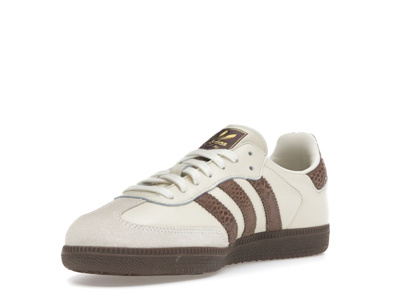 adidas Samba OG Cream Earth Strata Maroon (Women's)