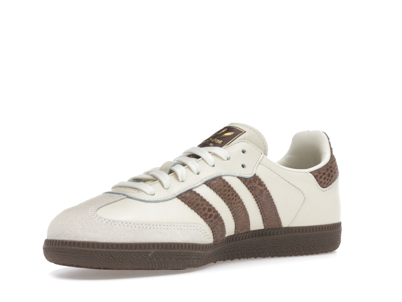adidas Samba OG Cream Earth Strata Maroon (Women's)