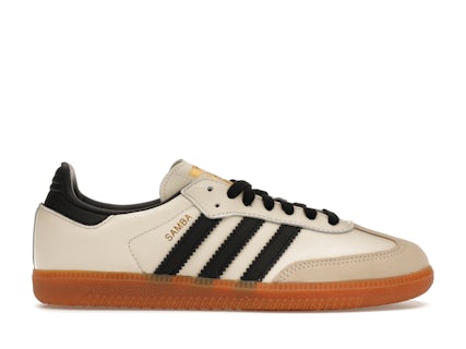 adidas Samba OG en crema, marrón arena y marrón oscuro (de mujer