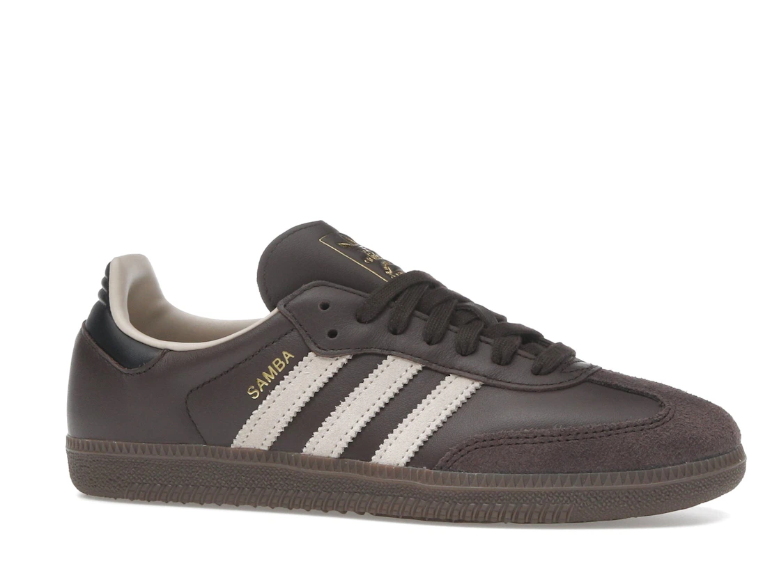 adidas Samba OG Dark Brown Beige Gum