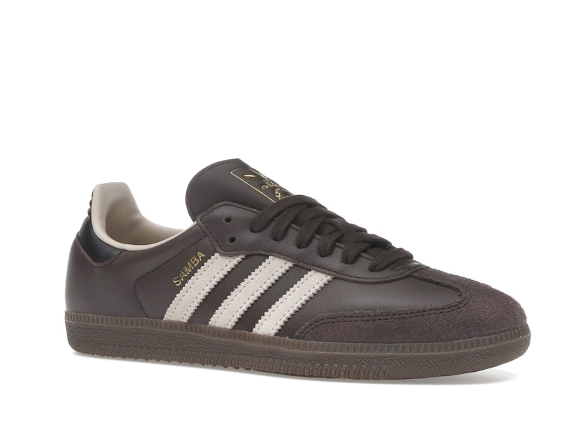 adidas Samba OG Dark Brown Beige Gum