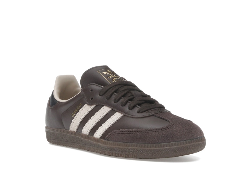 adidas Samba OG Dark Brown Beige Gum