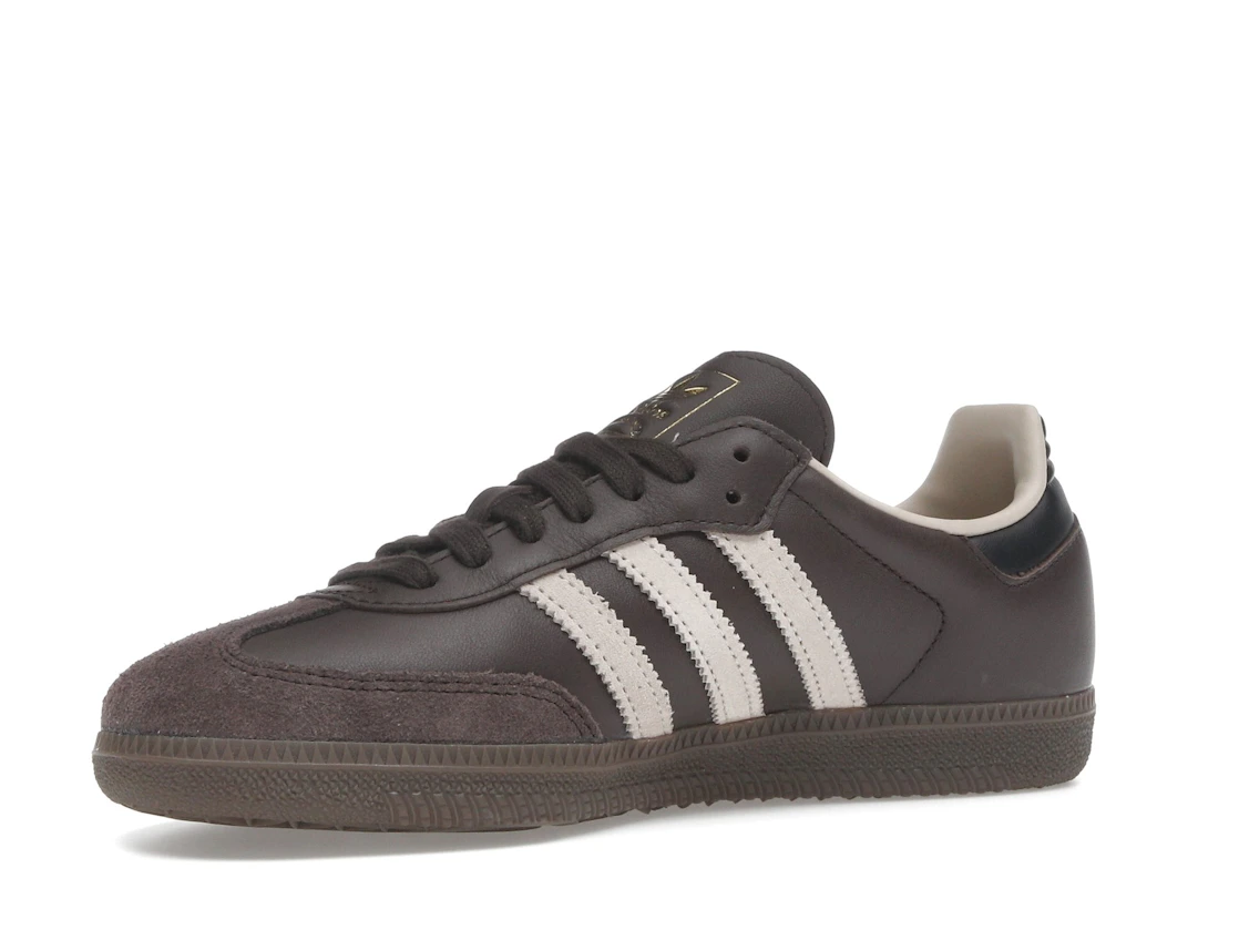 adidas Samba OG Dark Brown Beige Gum
