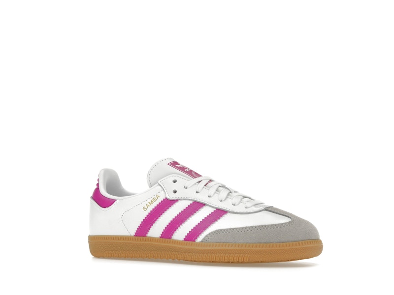 adidas Samba OG Footwear White Purple (Kids)