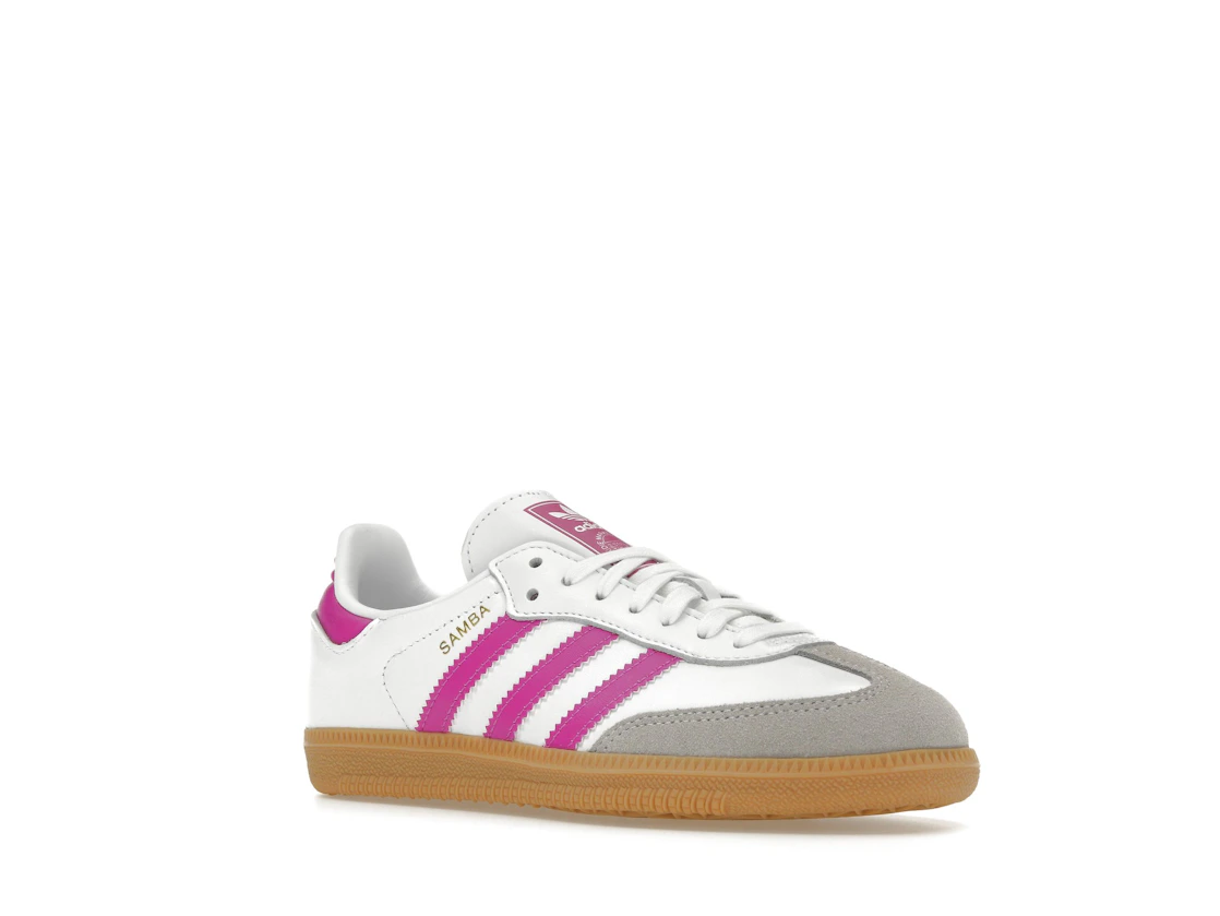 adidas Samba OG Footwear White Purple (Kids)