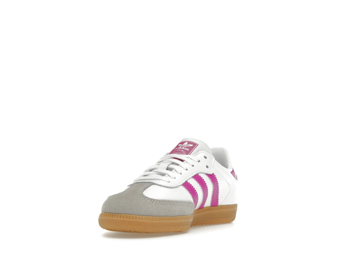 adidas Samba OG Footwear White Purple (Kids)