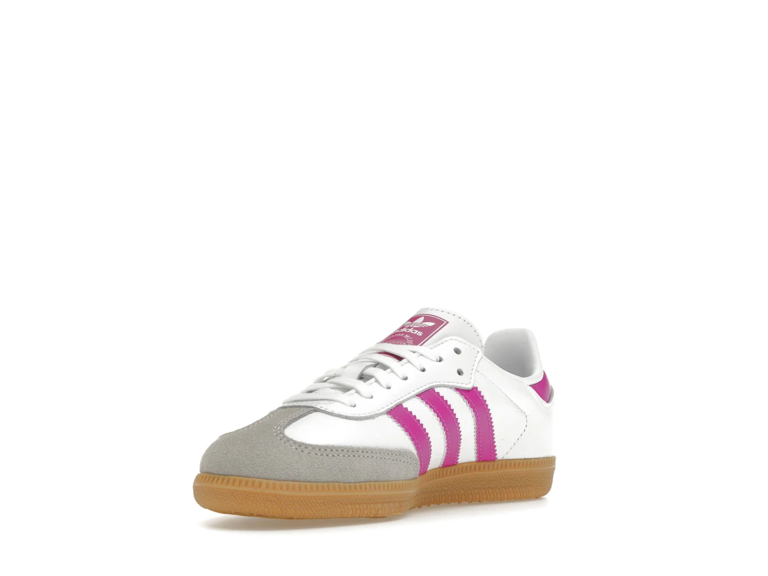 adidas Samba OG Footwear White Purple (Kids)