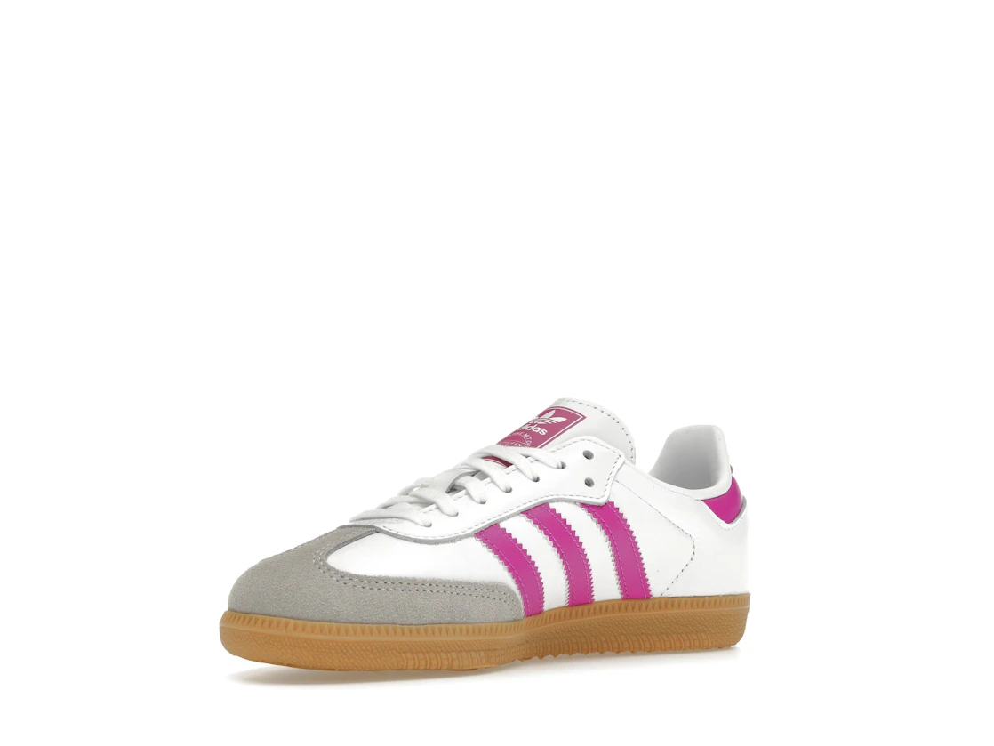adidas Samba OG Footwear White Purple (Kids)