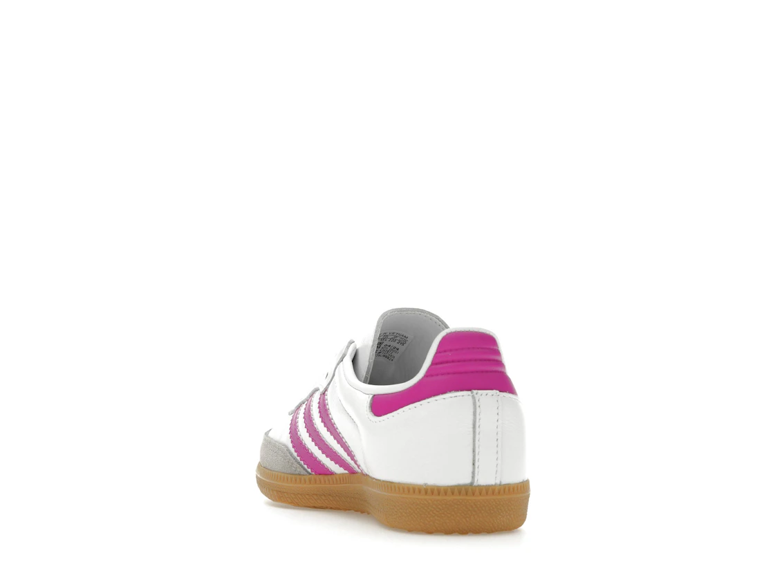 adidas Samba OG Footwear White Purple (Kids)