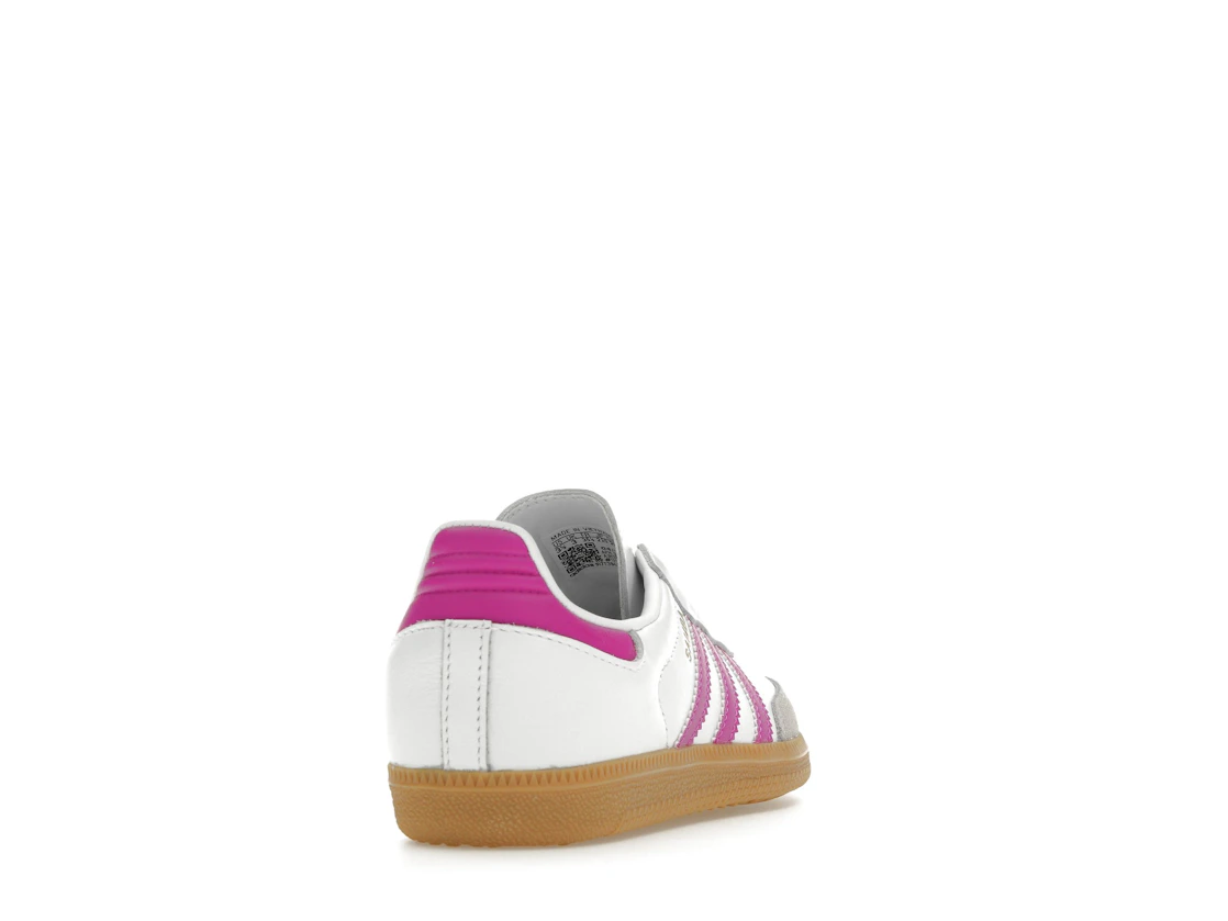 adidas Samba OG Footwear White Purple (Kids)