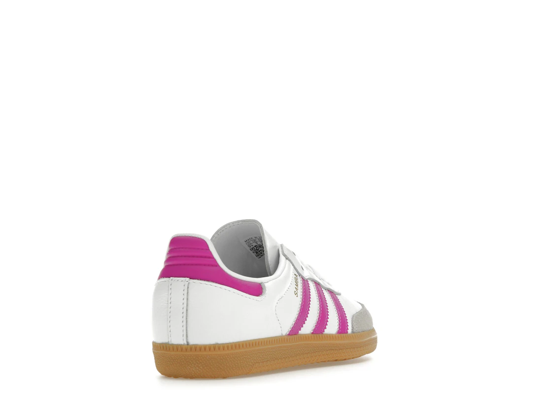 adidas Samba OG Footwear White Purple (Kids)