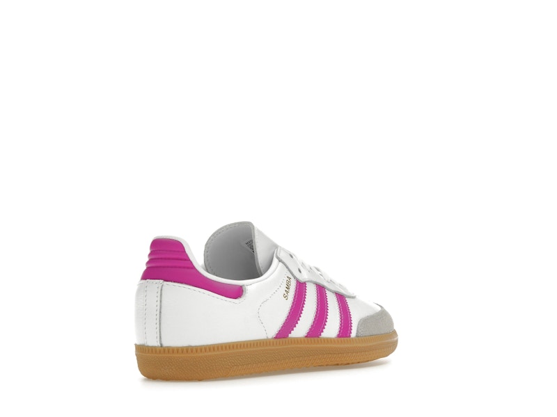 adidas Samba OG Footwear White Purple (Kids)