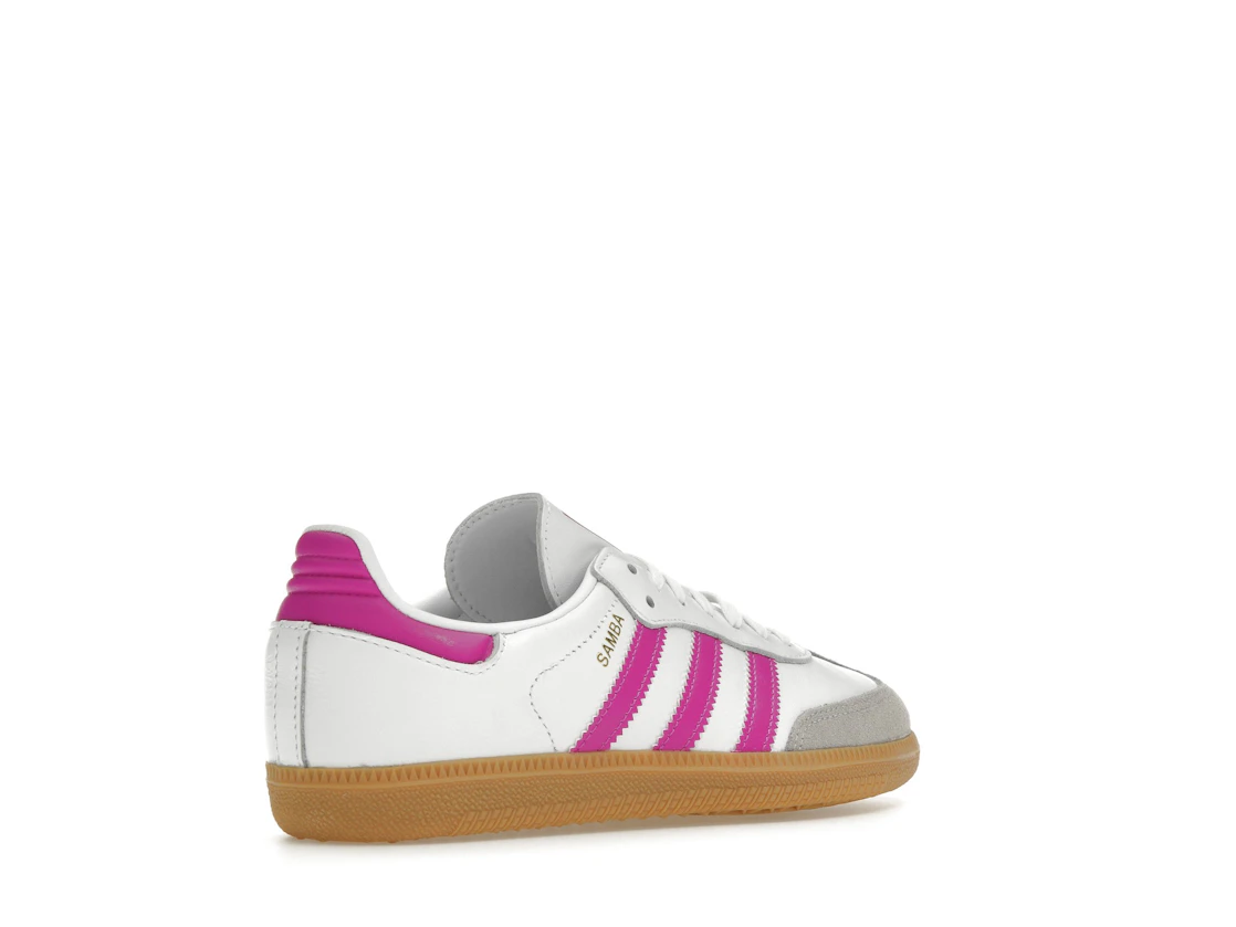 adidas Samba OG Footwear White Purple (Kids)