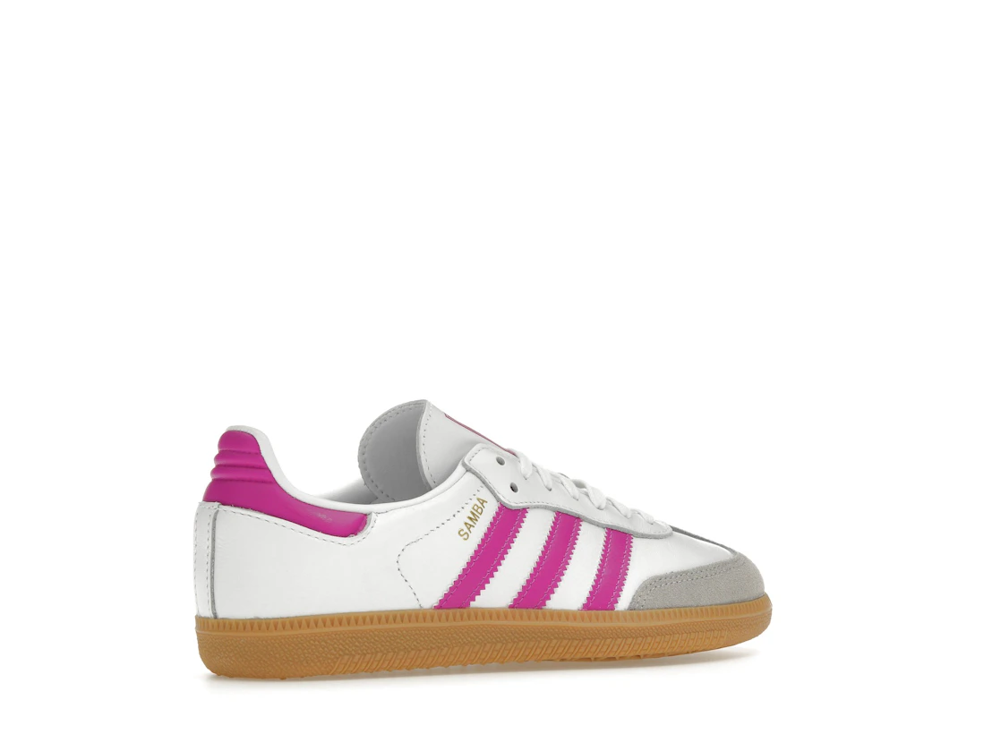 adidas Samba OG Footwear White Purple (Kids)