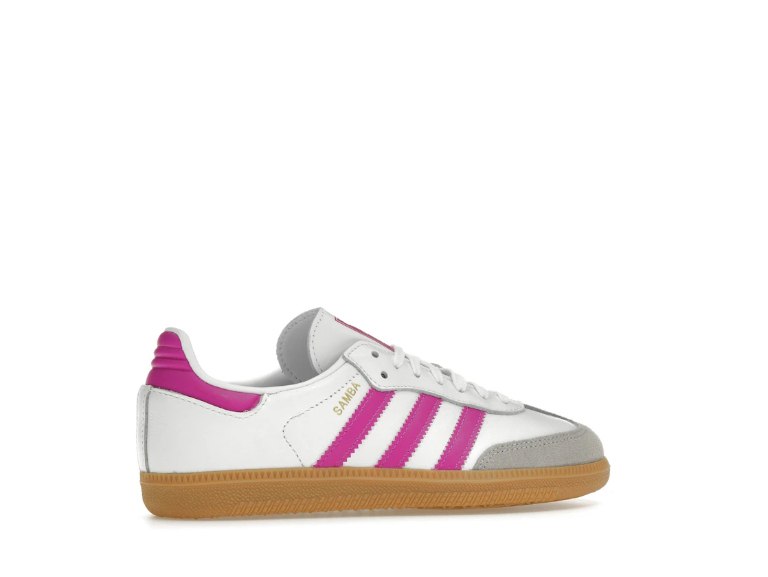 adidas Samba OG Footwear White Purple (Kids)