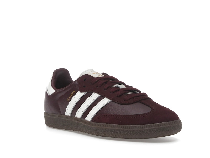 adidas Samba OG Maroon Off White Gum (Women's)