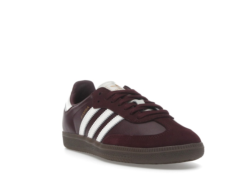 adidas Samba OG Maroon Off White Gum (Women's)
