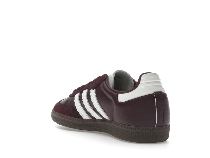 adidas Samba OG Maroon Off White Gum (Women's)