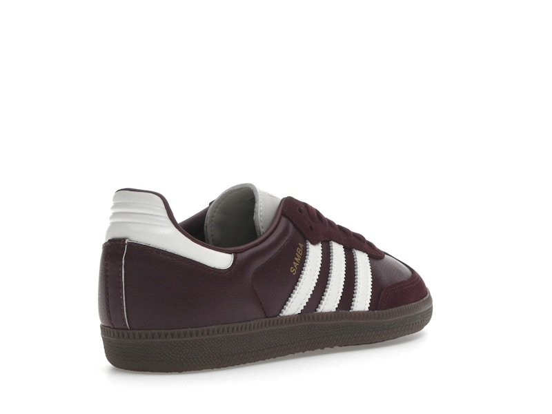 adidas Samba OG Maroon Off White Gum (Women's)