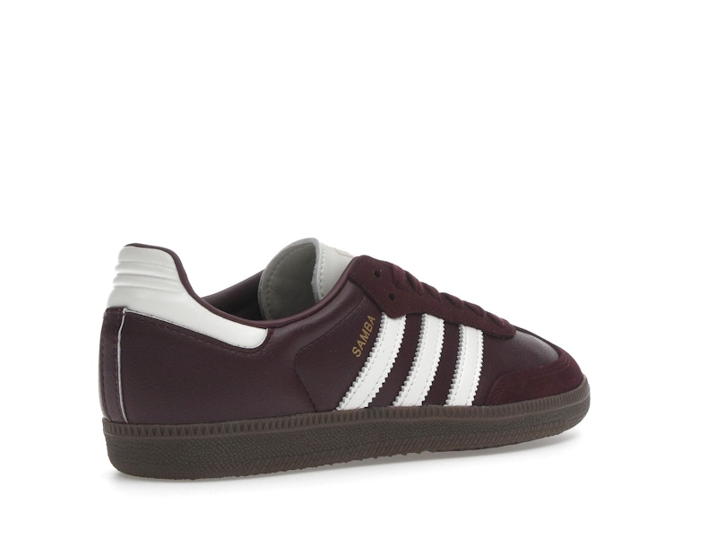 adidas Samba OG Maroon Off White Gum (Women's)