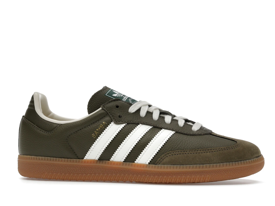 adidas Samba OG Medium Raw Khaki Gum
