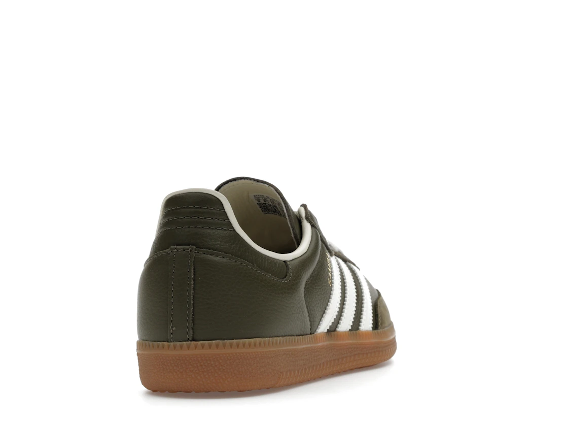 adidas Samba OG Medium Raw Khaki Gum