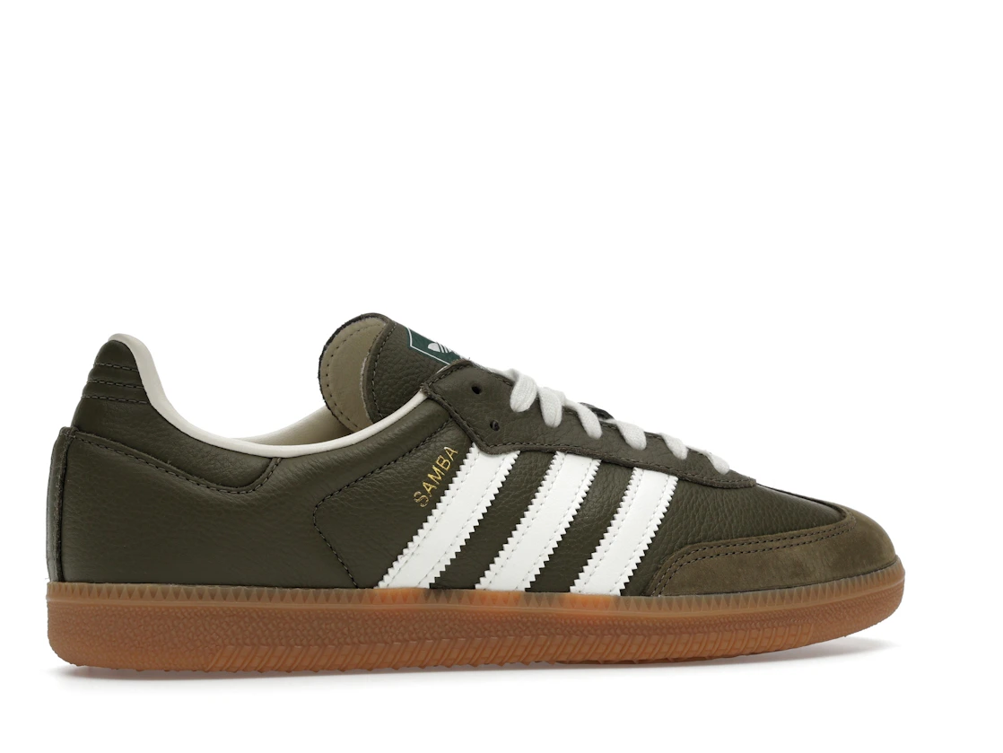 adidas Samba OG Medium Raw Khaki Gum