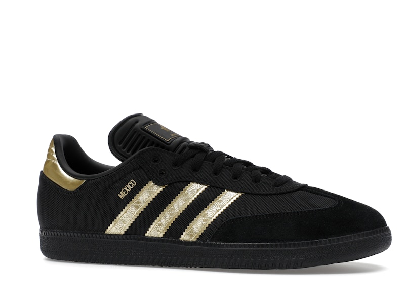 adidas Samba OG Mexico Black Gold Metallic