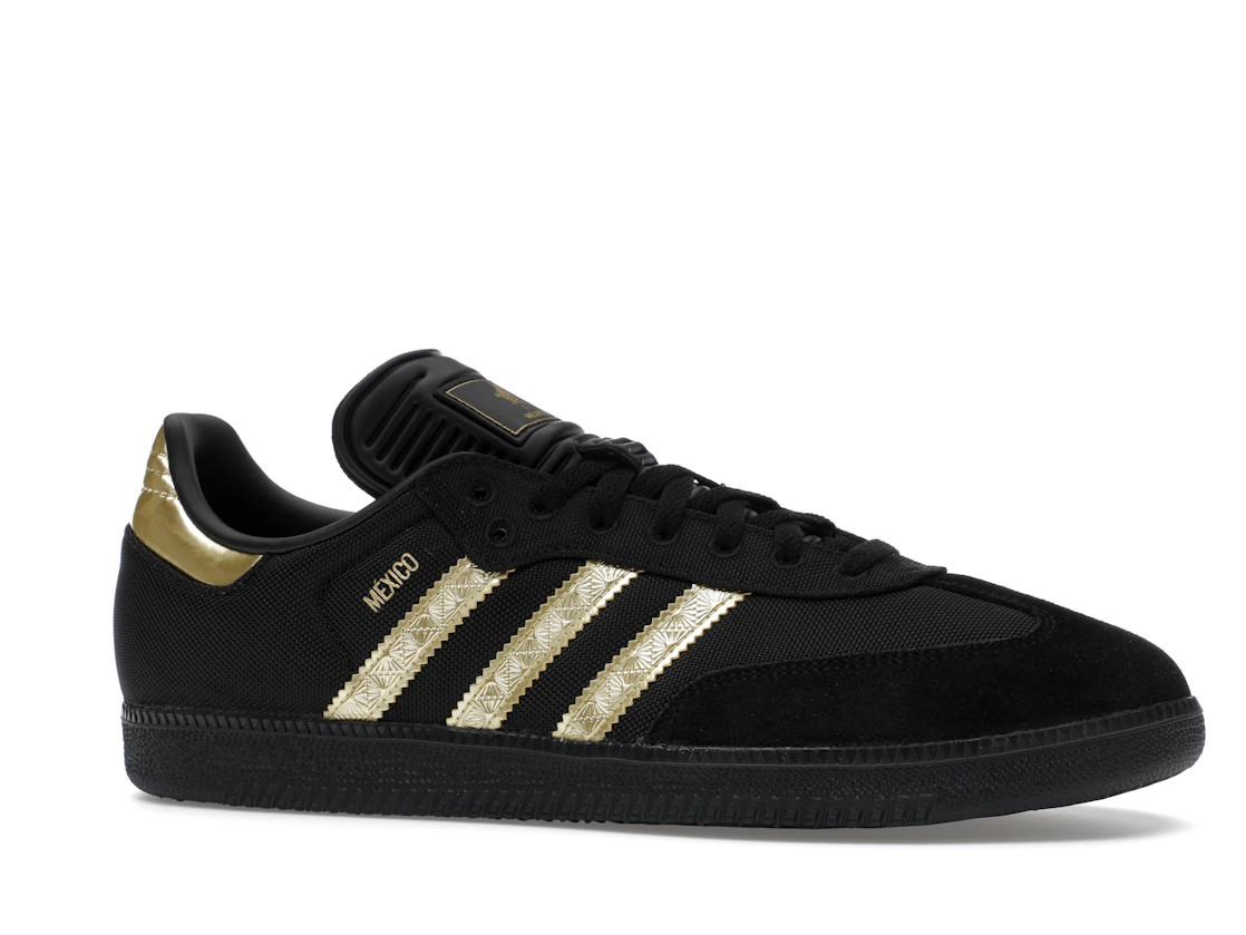 adidas Samba OG Mexico Black Gold Metallic