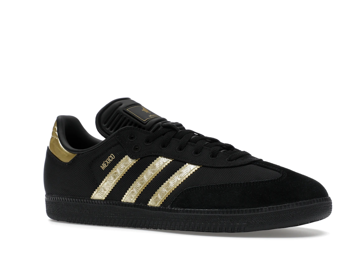 adidas Samba OG Mexico Black Gold Metallic
