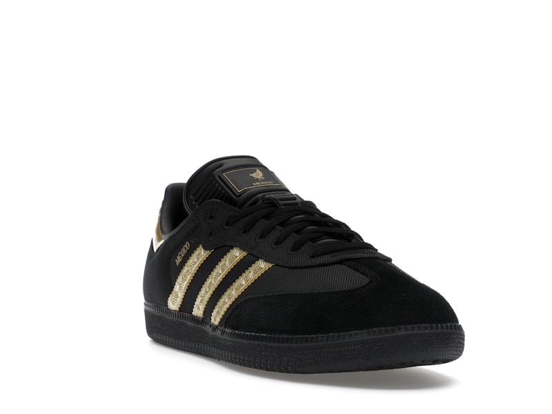 adidas Samba OG Mexico Black Gold Metallic