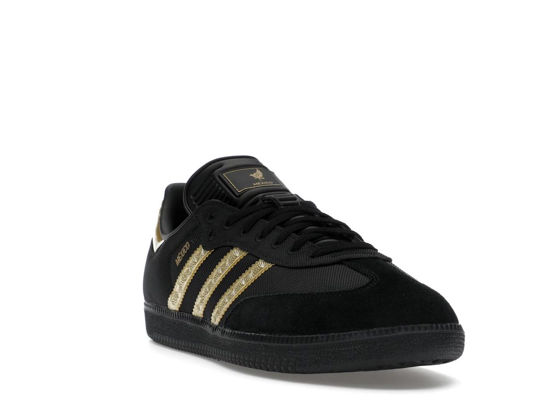 adidas Samba OG Mexico Black Gold Metallic