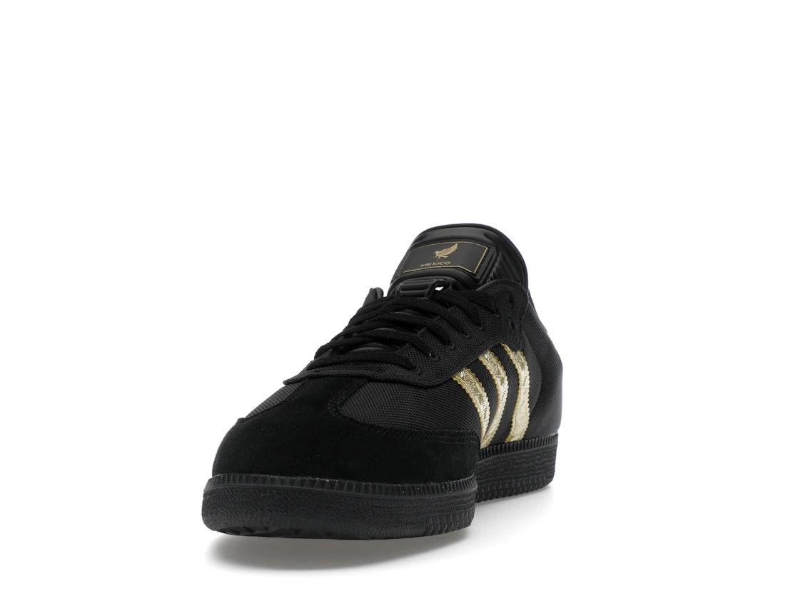 adidas Samba OG Mexico Black Gold Metallic
