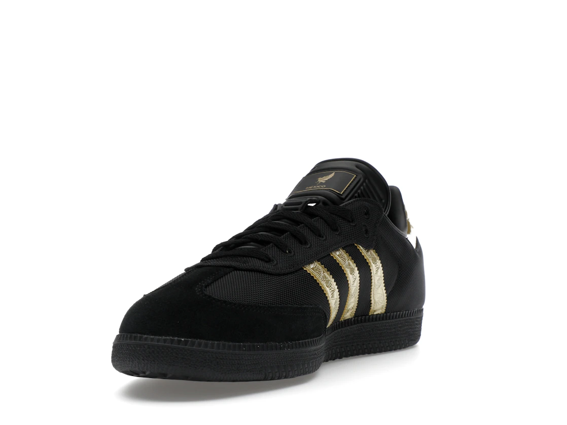 adidas Samba OG Mexico Black Gold Metallic