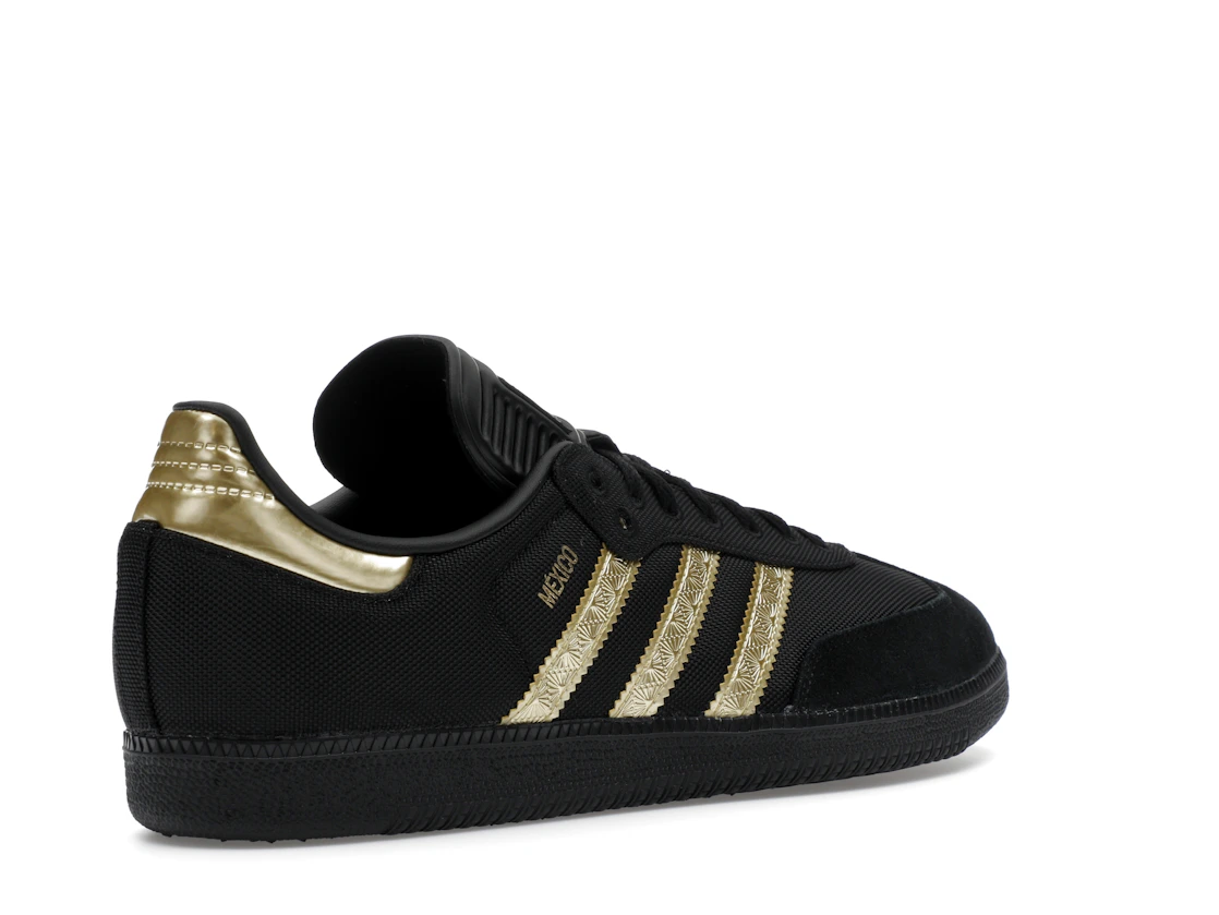 adidas Samba OG Mexico Black Gold Metallic