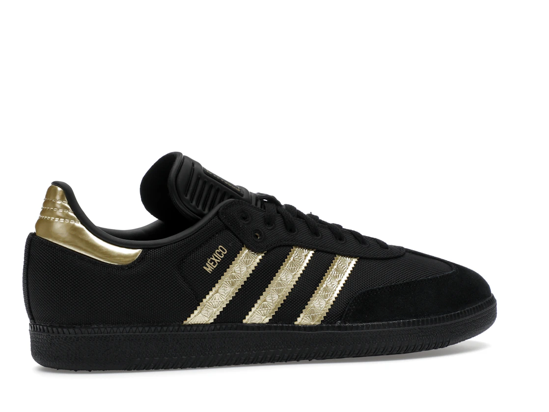 adidas Samba OG Mexico Black Gold Metallic