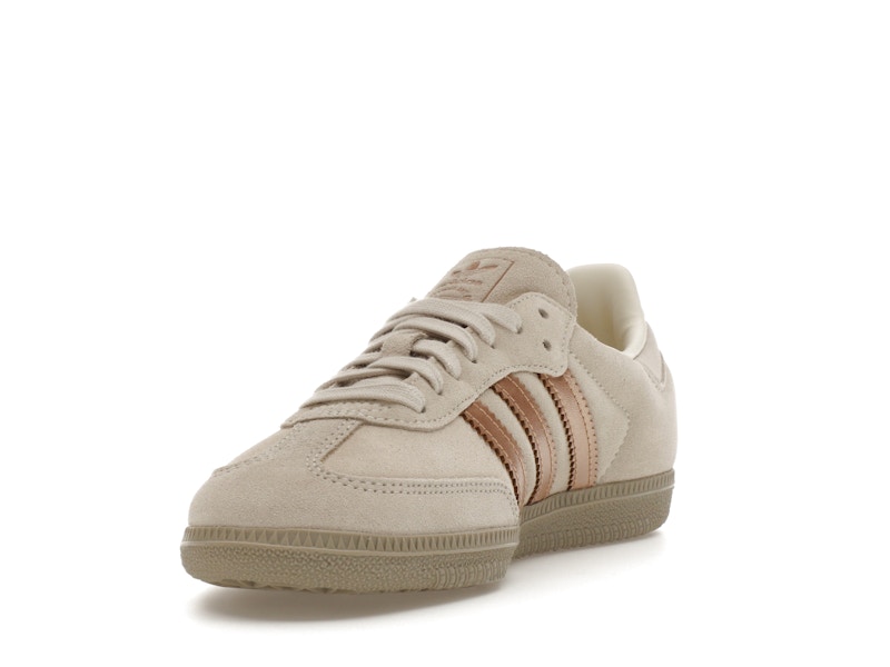 adidas Samba OG Off White Copper Metallic (Women's)