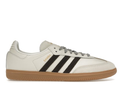 adidas Samba OG Off White Dark Brown (Women's) - JS3181 - US adidas Samba OG Off White Dark Brown (Women's) - JS3181 - US