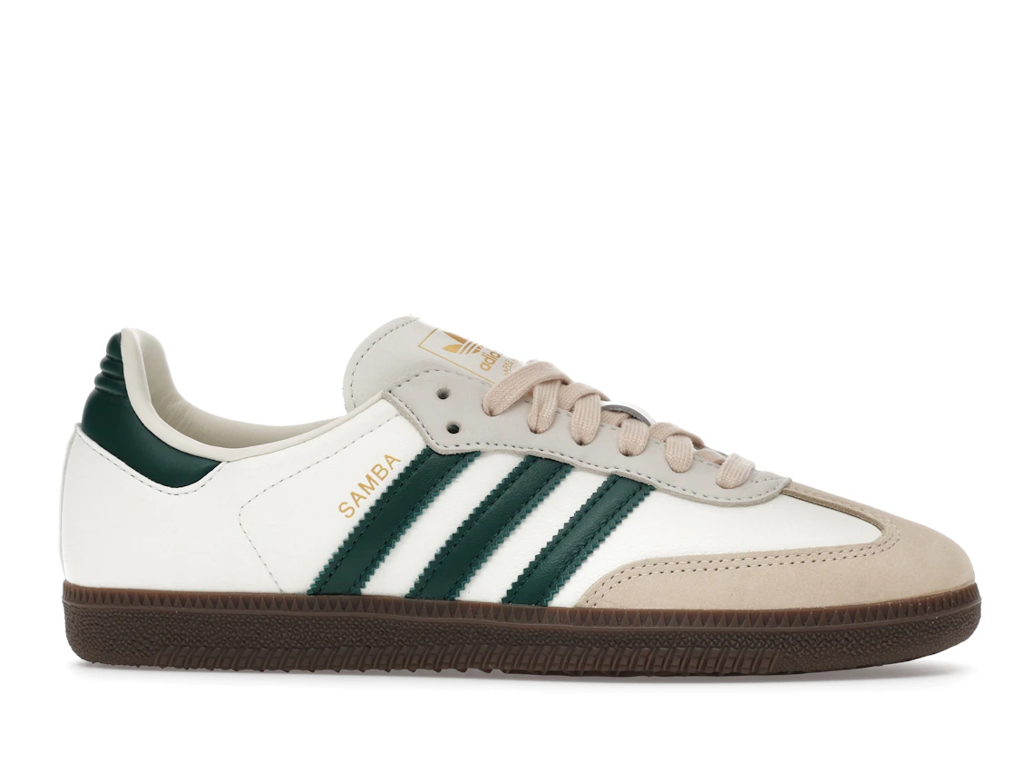 adidas Samba OG Off White Green Sand Strata (Women's)