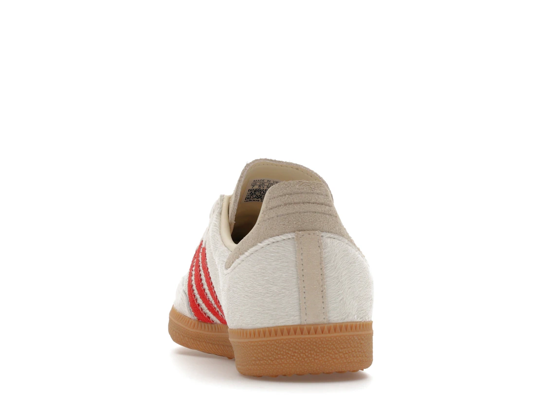 adidas Samba OG Pony Hair Wonder Beige Better Scarlet (Women's)
