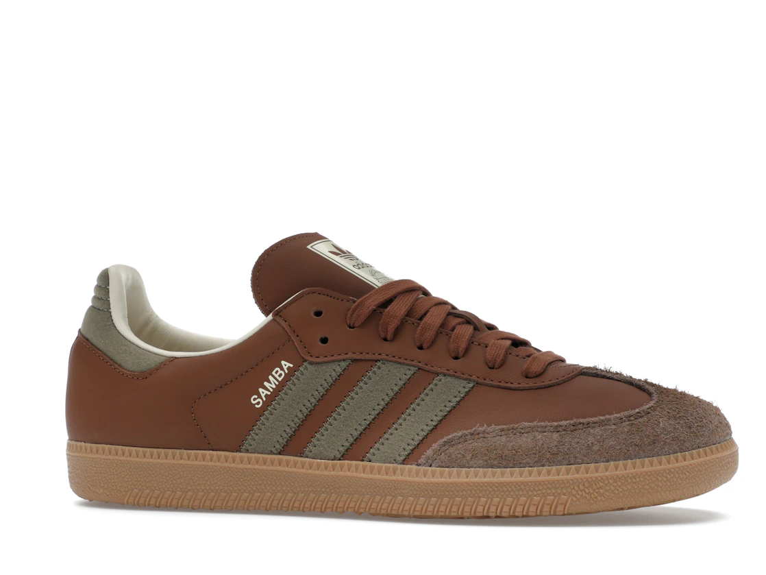 adidas Samba OG Preloved Brown Olive Strata