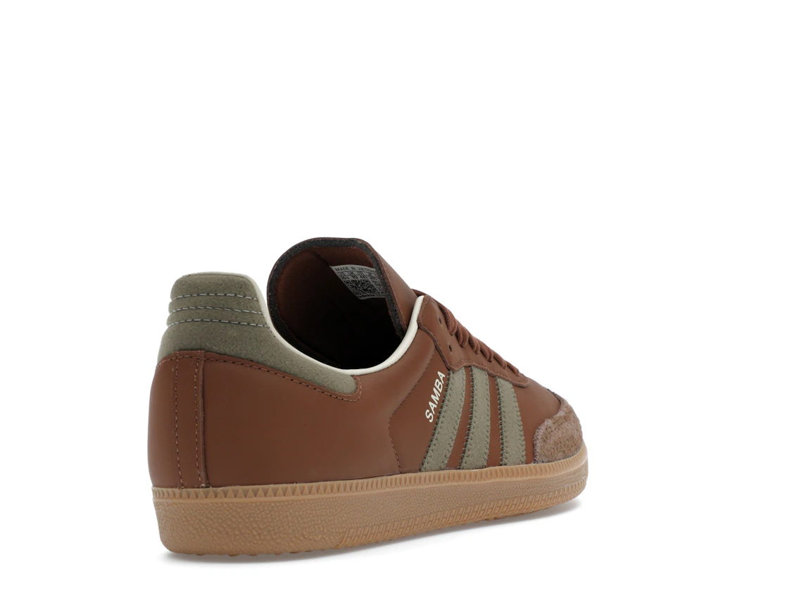 adidas Samba OG Preloved Brown Olive Strata
