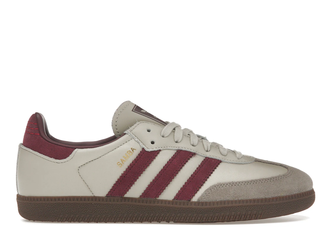 adidas Samba OG Putty Grey Maroon