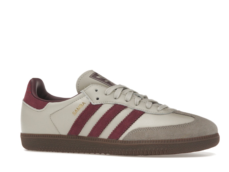 adidas Samba OG Putty Grey Maroon
