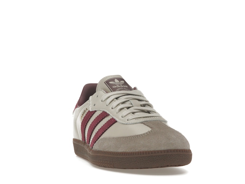 adidas Samba OG Putty Grey Maroon